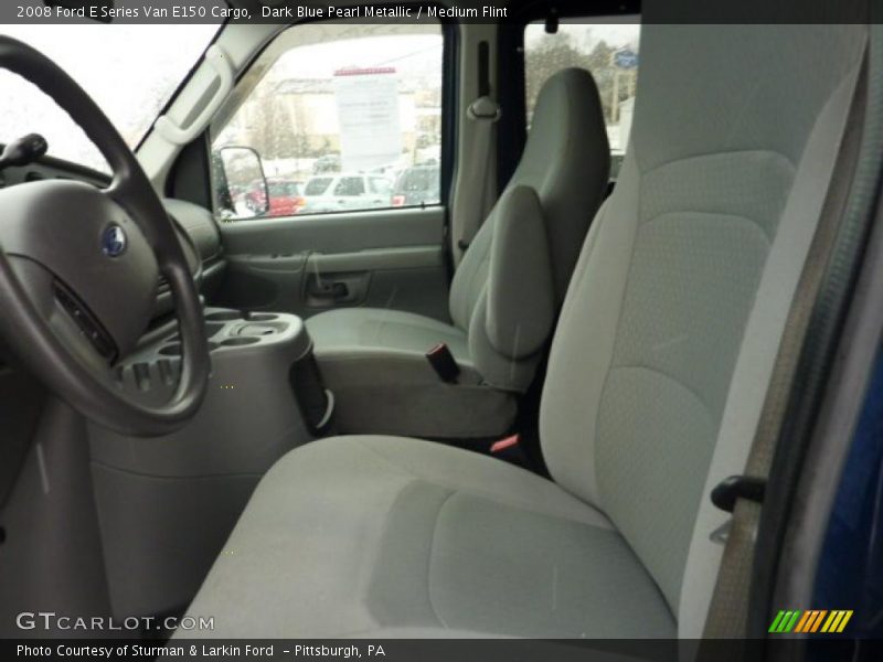 Dark Blue Pearl Metallic / Medium Flint 2008 Ford E Series Van E150 Cargo