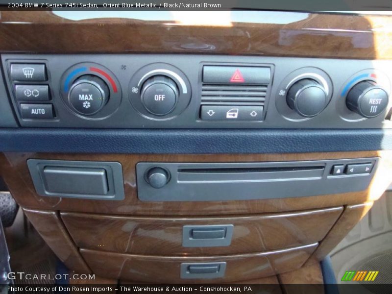 Controls of 2004 7 Series 745i Sedan