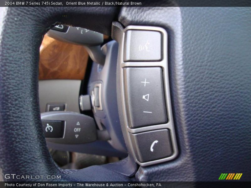 Controls of 2004 7 Series 745i Sedan