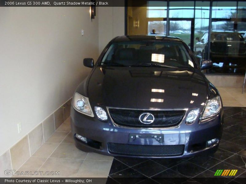 Quartz Shadow Metallic / Black 2006 Lexus GS 300 AWD