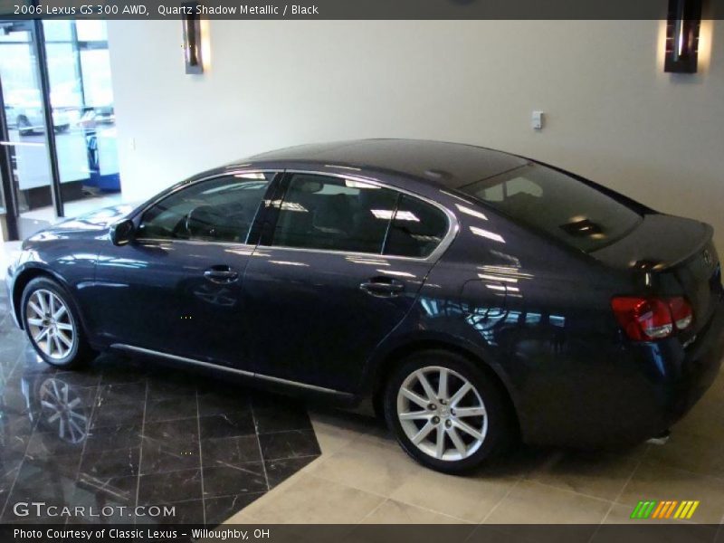Quartz Shadow Metallic / Black 2006 Lexus GS 300 AWD