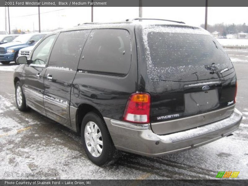 Black / Medium Parchment 2001 Ford Windstar Limited