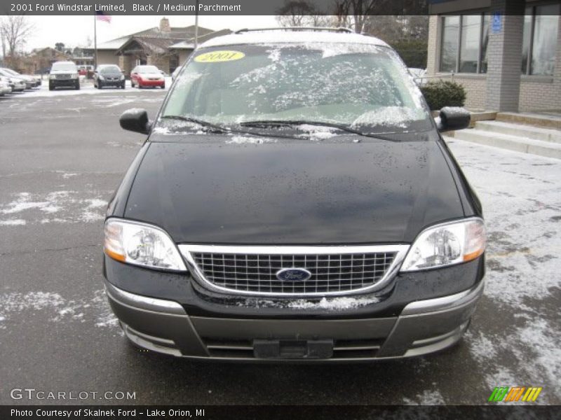Black / Medium Parchment 2001 Ford Windstar Limited