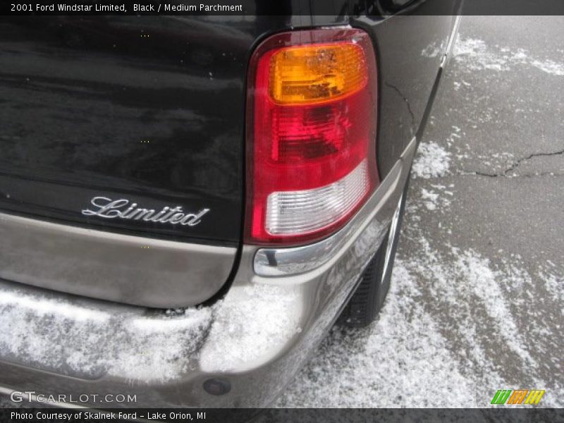 Black / Medium Parchment 2001 Ford Windstar Limited