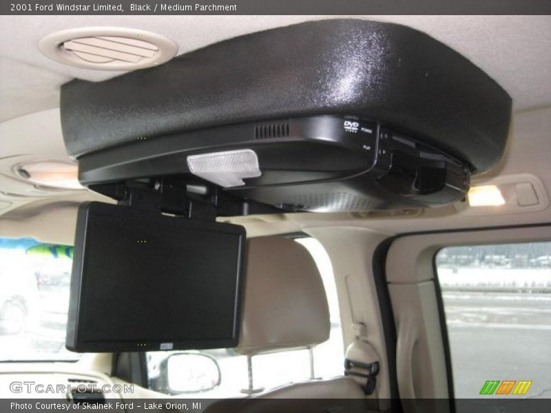 Black / Medium Parchment 2001 Ford Windstar Limited