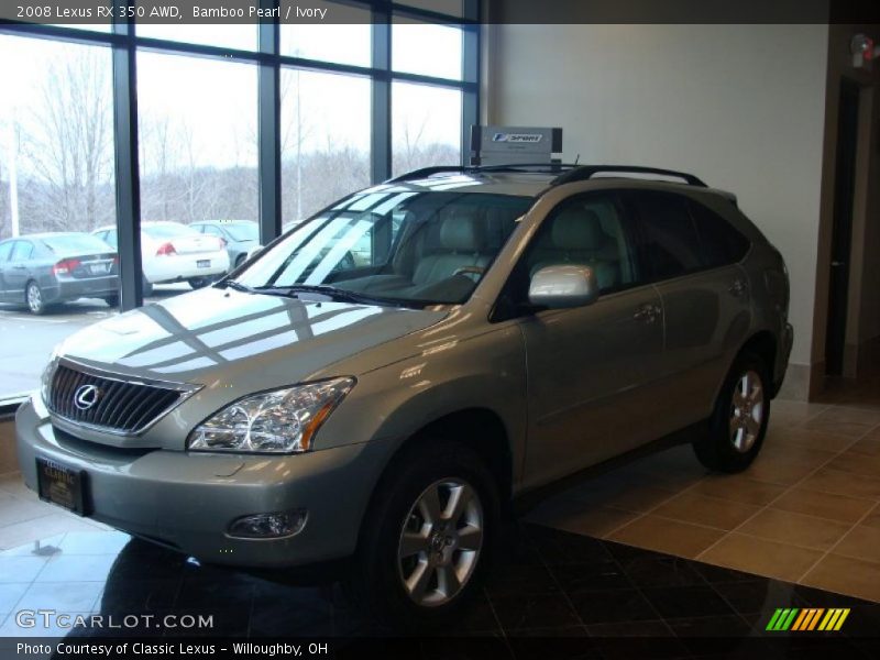 Bamboo Pearl / Ivory 2008 Lexus RX 350 AWD