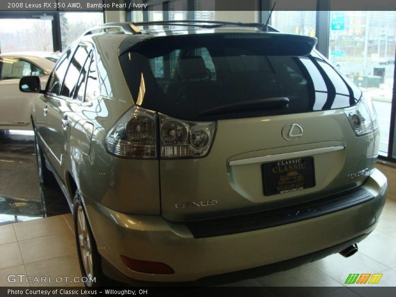 Bamboo Pearl / Ivory 2008 Lexus RX 350 AWD