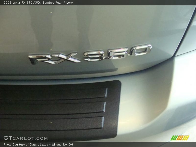 Bamboo Pearl / Ivory 2008 Lexus RX 350 AWD
