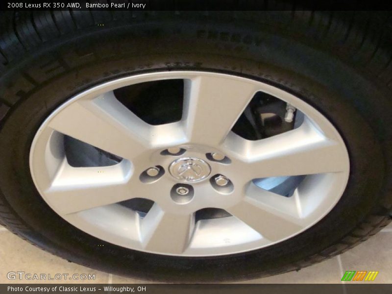 Bamboo Pearl / Ivory 2008 Lexus RX 350 AWD