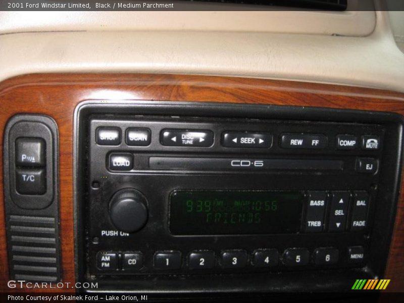 Black / Medium Parchment 2001 Ford Windstar Limited