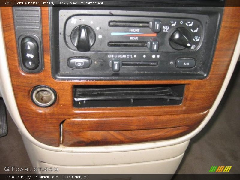 Black / Medium Parchment 2001 Ford Windstar Limited