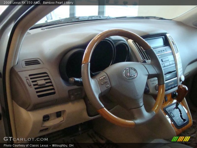 Bamboo Pearl / Ivory 2008 Lexus RX 350 AWD