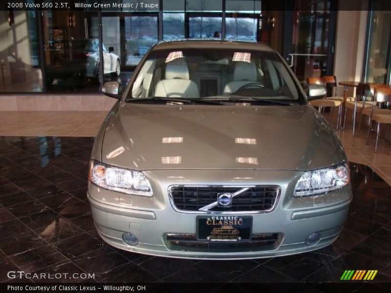 Willow Green Metallic / Taupe 2008 Volvo S60 2.5T