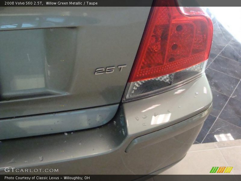 Willow Green Metallic / Taupe 2008 Volvo S60 2.5T