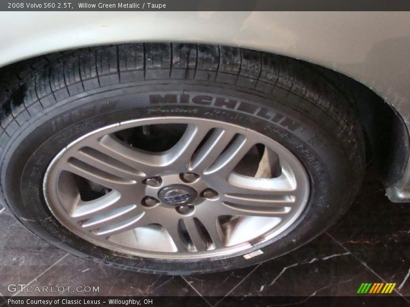 Willow Green Metallic / Taupe 2008 Volvo S60 2.5T
