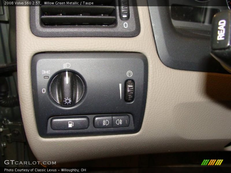 Willow Green Metallic / Taupe 2008 Volvo S60 2.5T