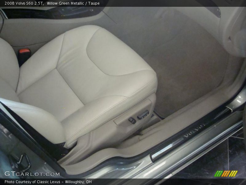 Willow Green Metallic / Taupe 2008 Volvo S60 2.5T