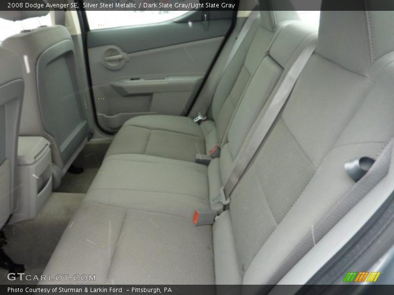 Silver Steel Metallic / Dark Slate Gray/Light Slate Gray 2008 Dodge Avenger SE