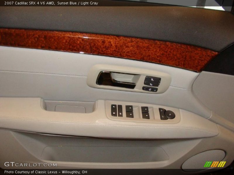 Sunset Blue / Light Gray 2007 Cadillac SRX 4 V6 AWD
