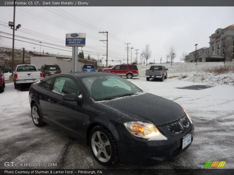 Dark Slate Metallic / Ebony 2008 Pontiac G5 GT