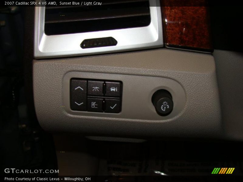 Sunset Blue / Light Gray 2007 Cadillac SRX 4 V6 AWD