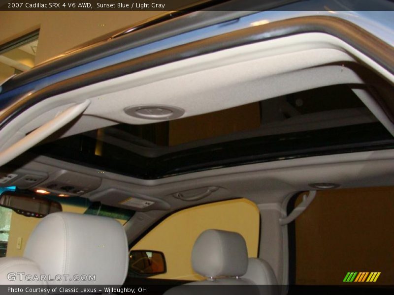 Sunset Blue / Light Gray 2007 Cadillac SRX 4 V6 AWD