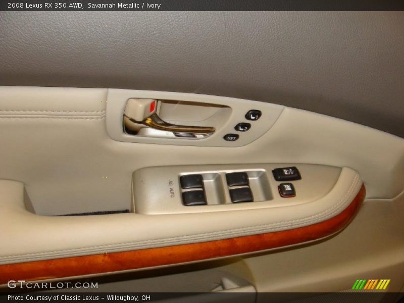 Savannah Metallic / Ivory 2008 Lexus RX 350 AWD