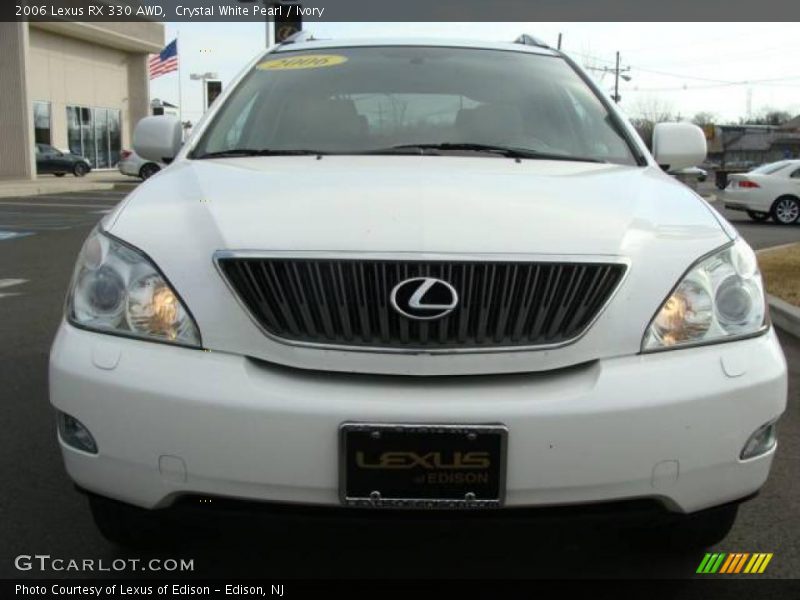 Crystal White Pearl / Ivory 2006 Lexus RX 330 AWD