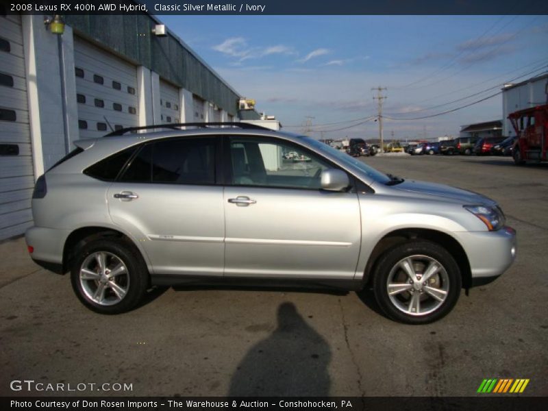 Classic Silver Metallic / Ivory 2008 Lexus RX 400h AWD Hybrid