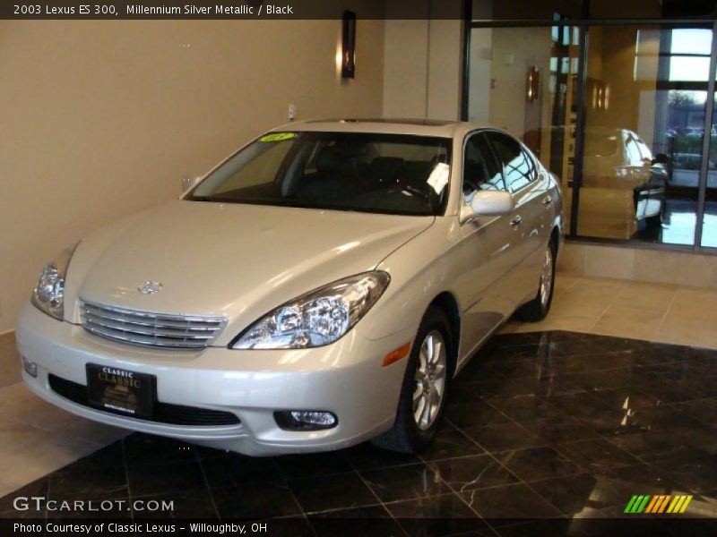 Millennium Silver Metallic / Black 2003 Lexus ES 300