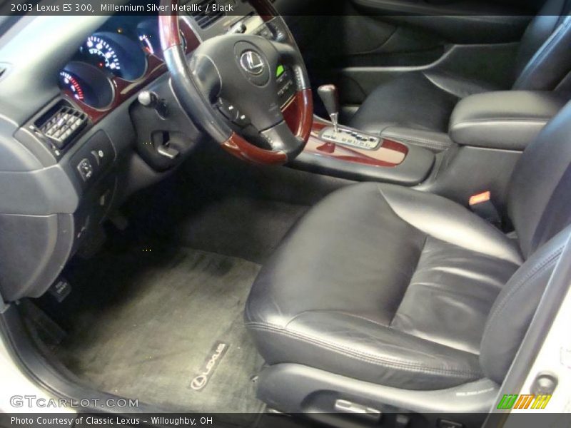 Millennium Silver Metallic / Black 2003 Lexus ES 300