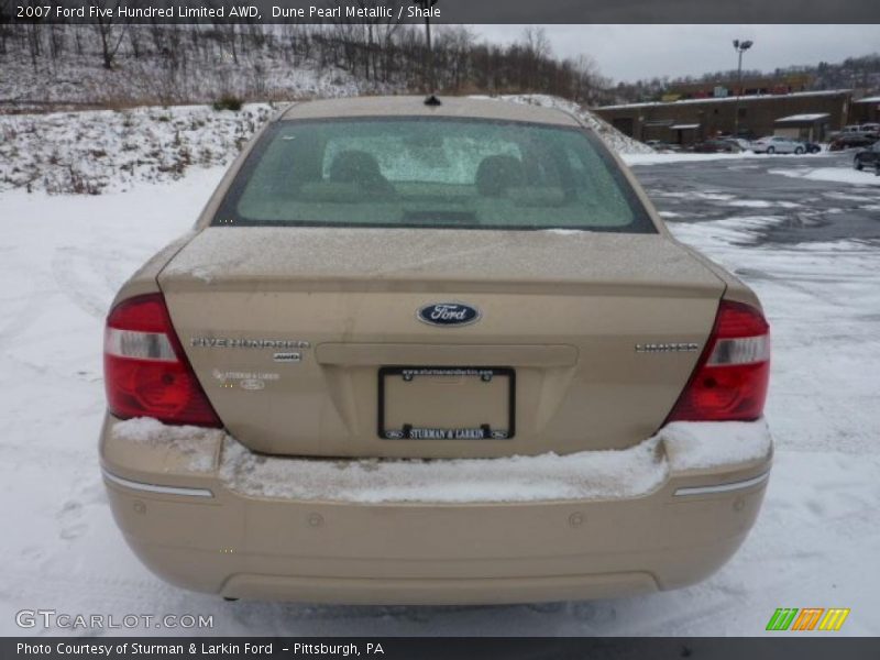 Dune Pearl Metallic / Shale 2007 Ford Five Hundred Limited AWD