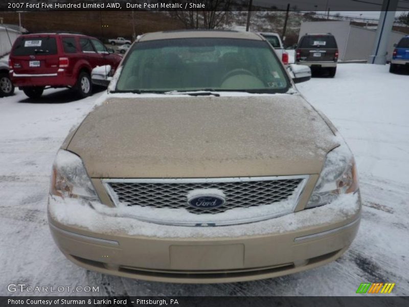 Dune Pearl Metallic / Shale 2007 Ford Five Hundred Limited AWD