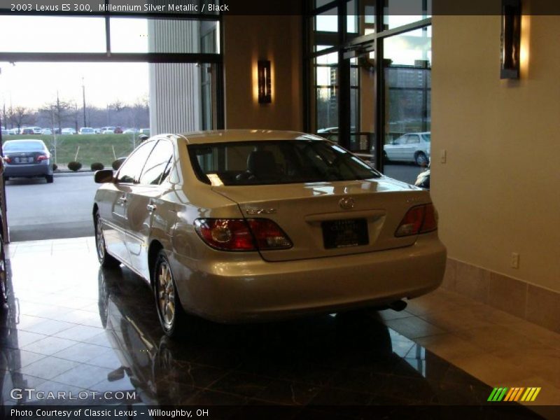 Millennium Silver Metallic / Black 2003 Lexus ES 300