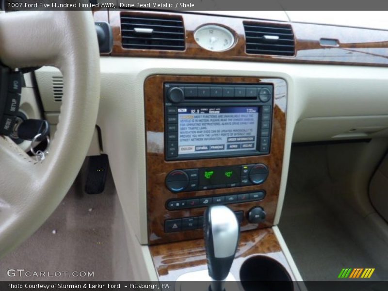 Dune Pearl Metallic / Shale 2007 Ford Five Hundred Limited AWD