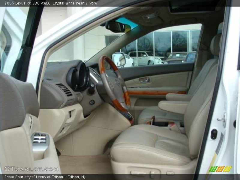 Crystal White Pearl / Ivory 2006 Lexus RX 330 AWD
