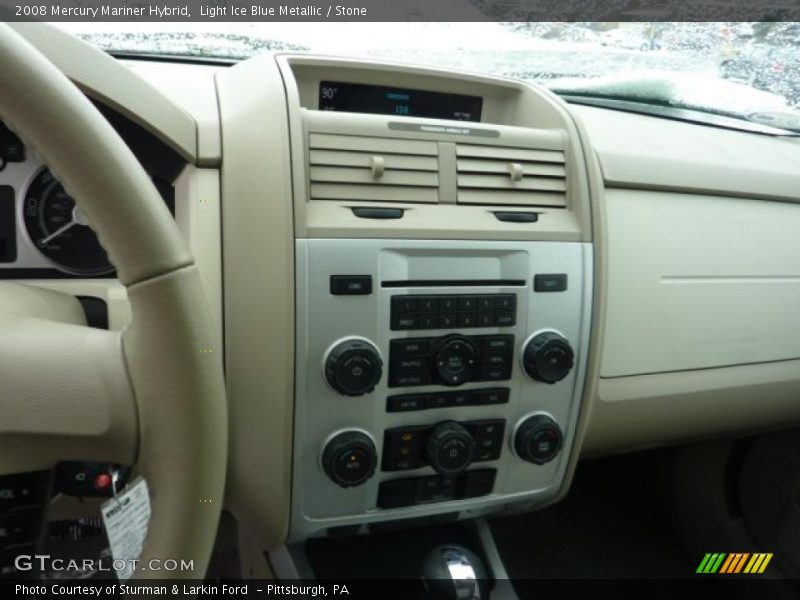 Light Ice Blue Metallic / Stone 2008 Mercury Mariner Hybrid