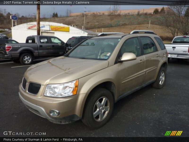 Sedona Beige Metallic / Cashmere 2007 Pontiac Torrent AWD