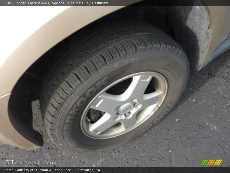 Sedona Beige Metallic / Cashmere 2007 Pontiac Torrent AWD