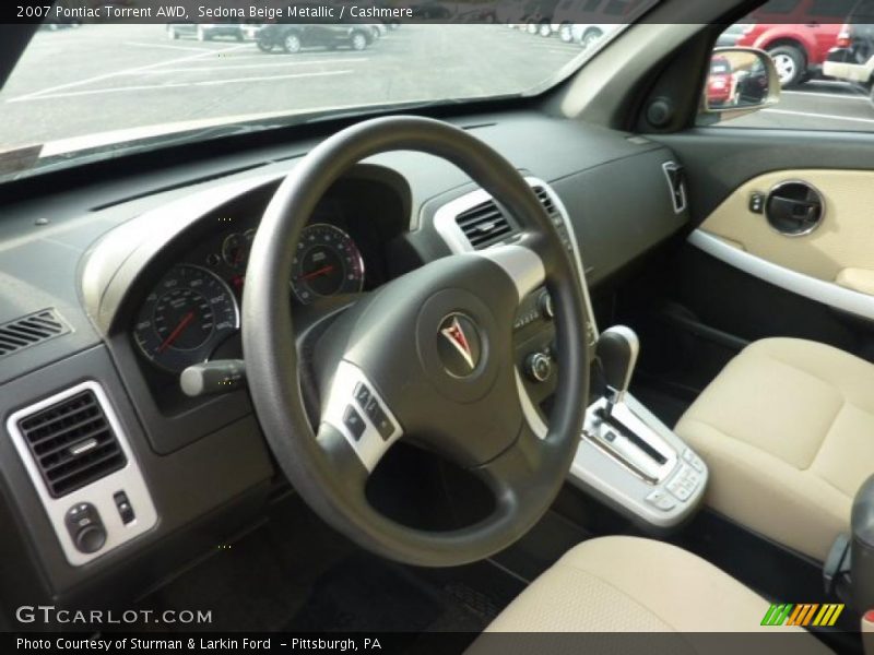 Sedona Beige Metallic / Cashmere 2007 Pontiac Torrent AWD