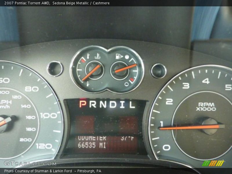 Sedona Beige Metallic / Cashmere 2007 Pontiac Torrent AWD