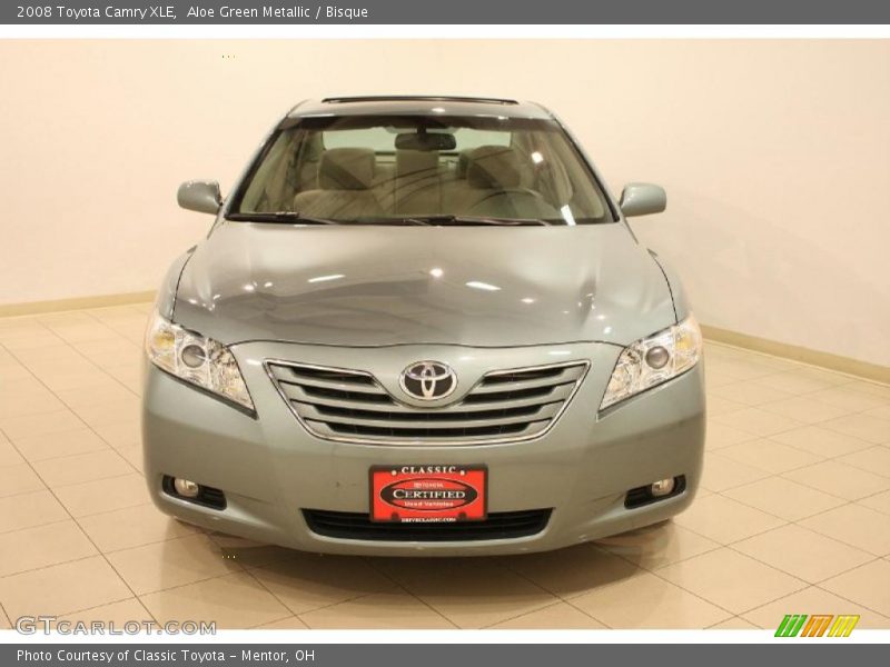 Aloe Green Metallic / Bisque 2008 Toyota Camry XLE