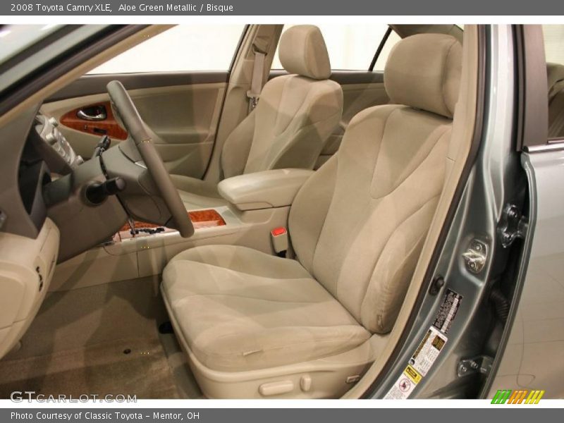 Aloe Green Metallic / Bisque 2008 Toyota Camry XLE