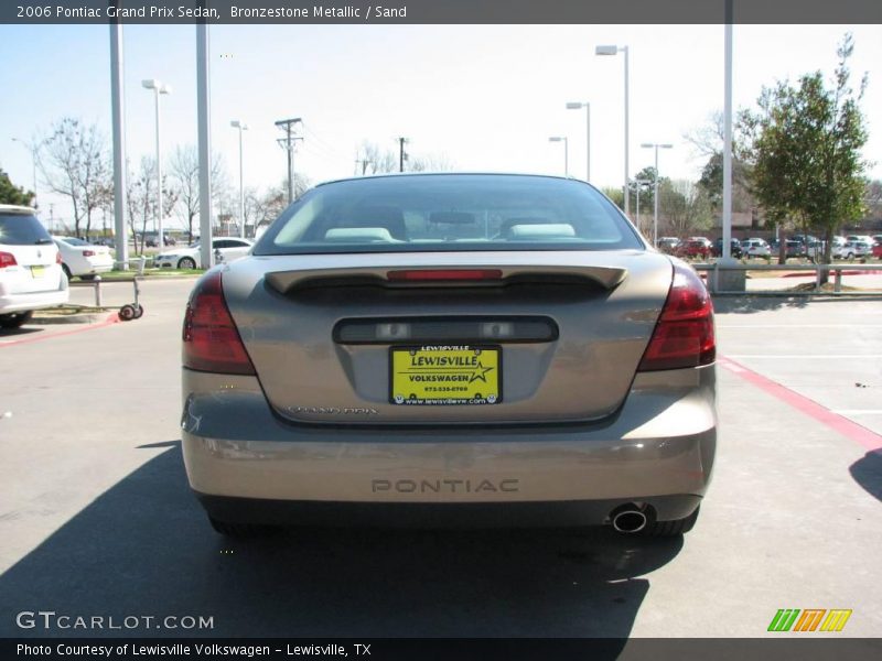 Bronzestone Metallic / Sand 2006 Pontiac Grand Prix Sedan