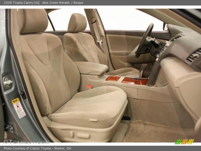 Aloe Green Metallic / Bisque 2008 Toyota Camry XLE