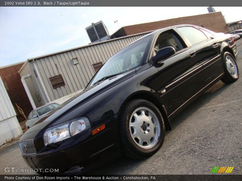 Black / Taupe/LightTaupe 2002 Volvo S80 2.9