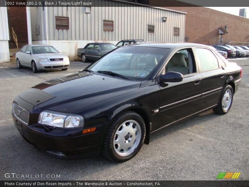 Black / Taupe/LightTaupe 2002 Volvo S80 2.9
