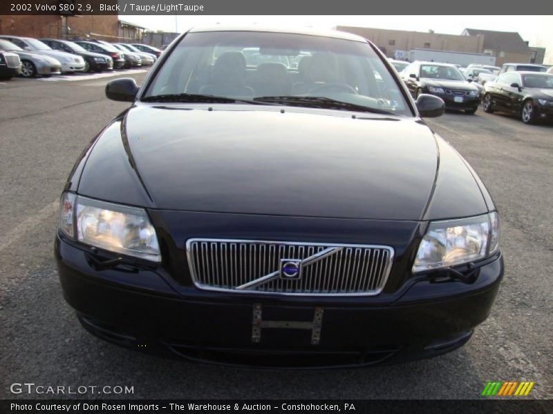 Black / Taupe/LightTaupe 2002 Volvo S80 2.9