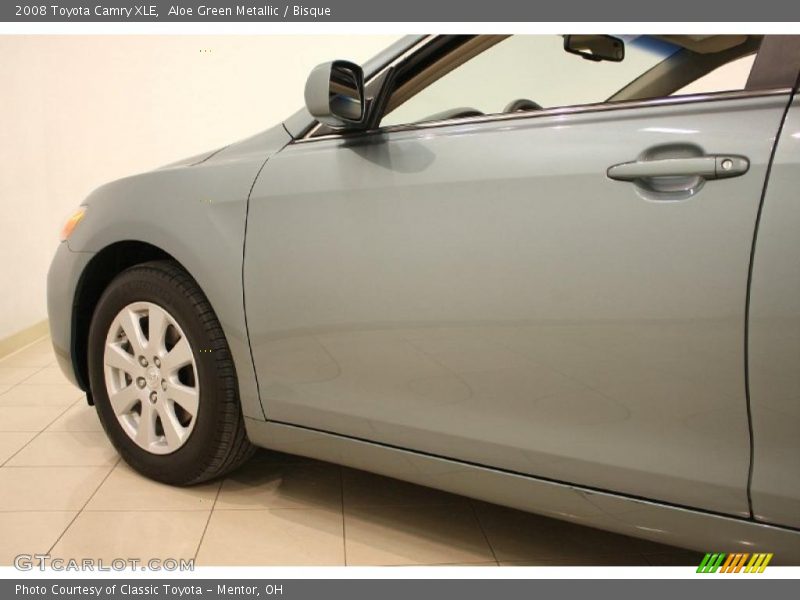 Aloe Green Metallic / Bisque 2008 Toyota Camry XLE