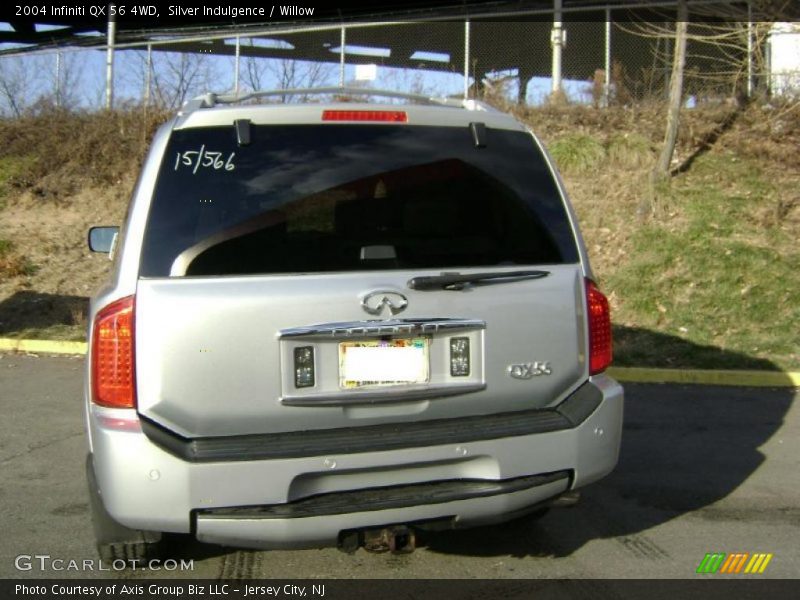 Silver Indulgence / Willow 2004 Infiniti QX 56 4WD